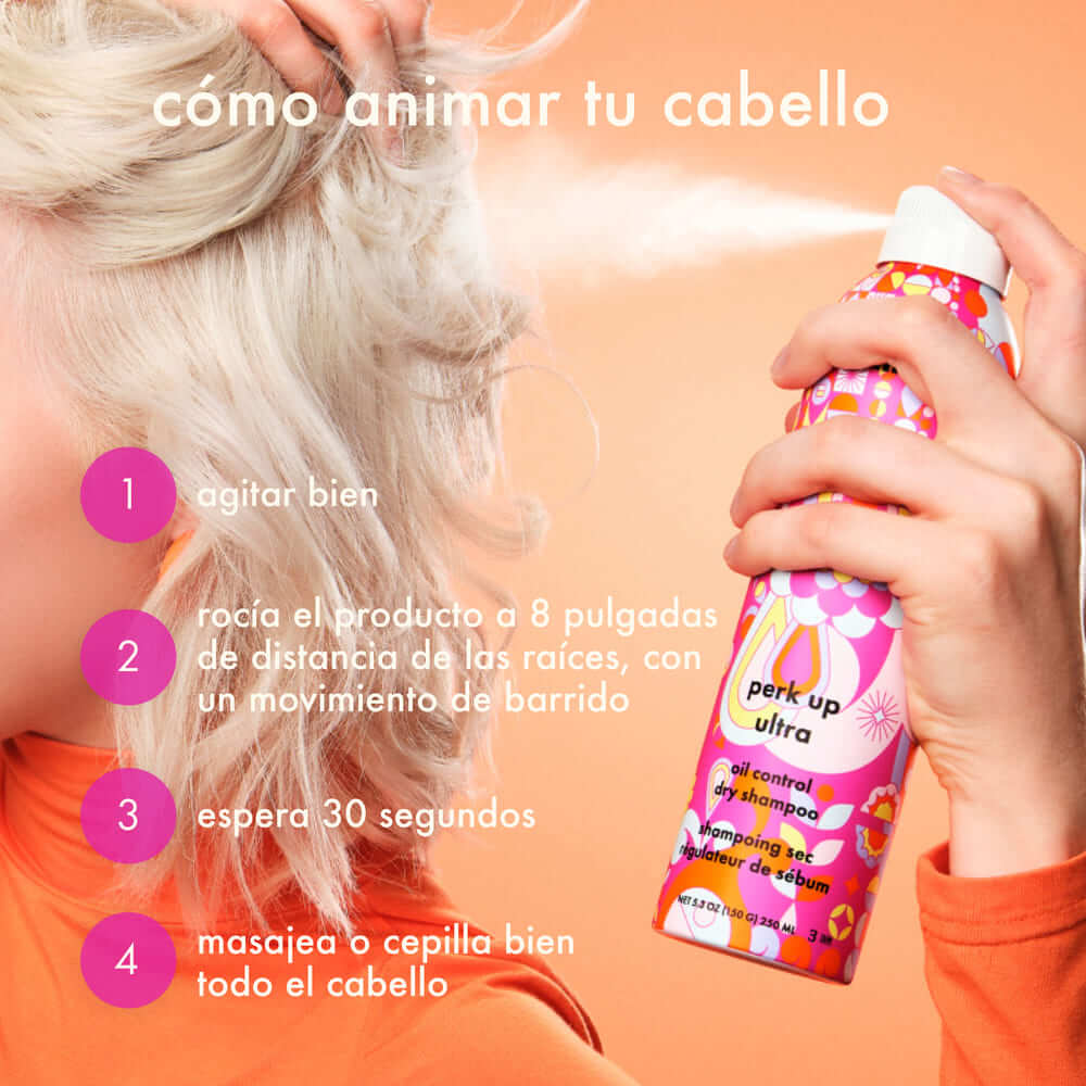 PERK UP ULTRA OIL CONTROL DRY SHAMPOO (CHAMP&Uacute; EN SECO)